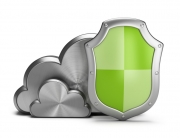 Shield protects the steel clouds.