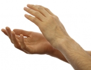 Hands clapping