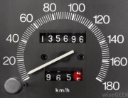 Car mileage tracker odometer